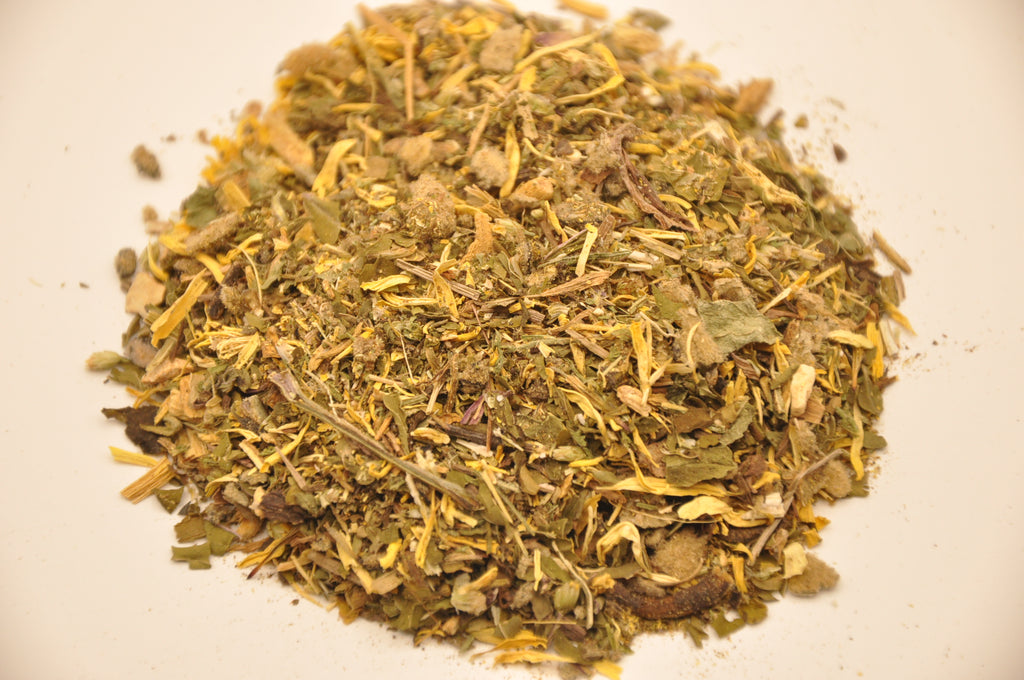 herbal tea blend for respiratory support