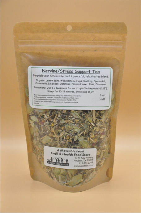 Organic herbal tea blend